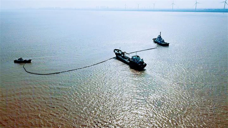 遥控垃圾拖网围栏